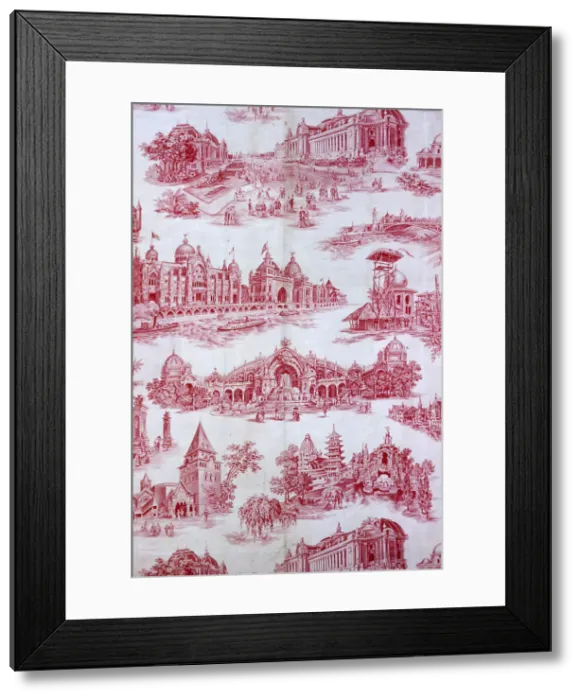 Framed Print : L Exposition de 1889 (Exposition Universelle; 100th anniversary of French Revolution) Framed Print : L Exposition de 1889 (Exposition Universelle; 100th anniversary of French Revolution)