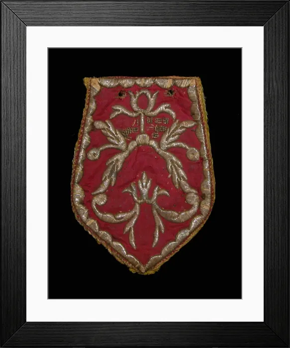 Framed Print : Bag, France, 1680 / 1700. Creator: Unknown Framed Print : Bag, France, 1680 / 1700. Creator: Unknown