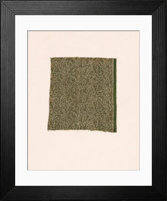 Framed Print : Fragment, France, 1701 / 25. Creator: Unknown Framed Print : Fragment, France, 1701 / 25. Creator: Unknown
