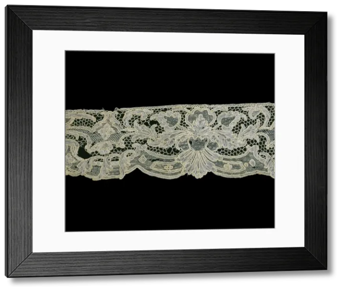 Framed Print : Fragment (Border), France, 1725 / 50. Creator: Unknown Framed Print : Fragment (Border), France, 1725 / 50. Creator: Unknown