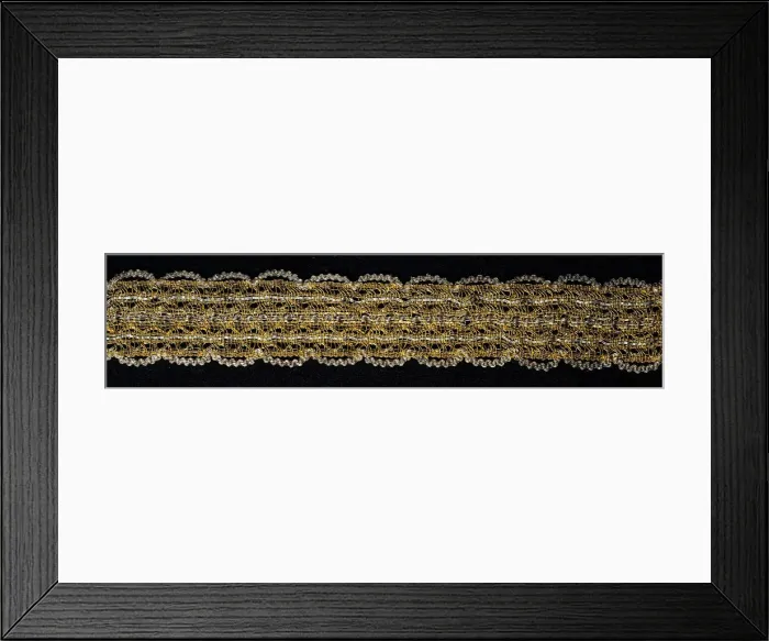 Framed Print : Braid, France, Probably 1650 / 1700. Creator: Unknown Framed Print : Braid, France, Probably 1650 / 1700. Creator: Unknown