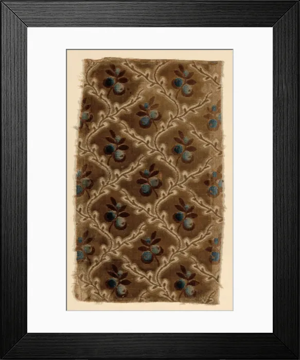 Framed Print : Fragment, France, 1750 / 75. Creator: Unknown Framed Print : Fragment, France, 1750 / 75. Creator: Unknown