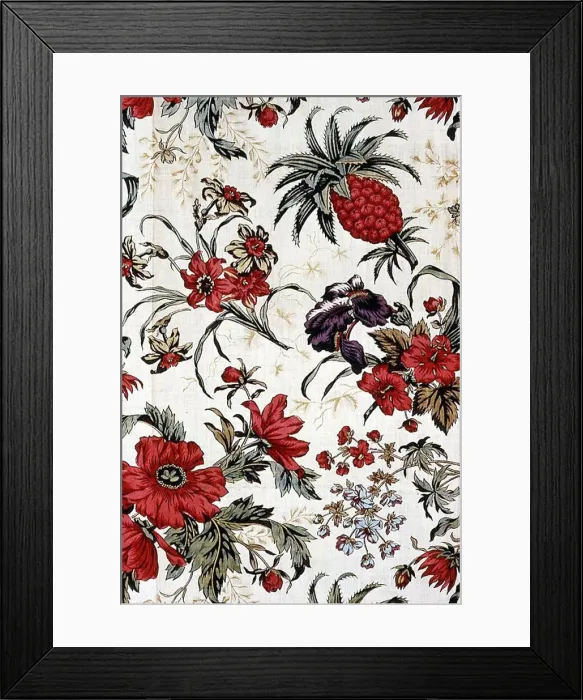 Framed Print : Panel, France, c. 1790. Creator: Unknown