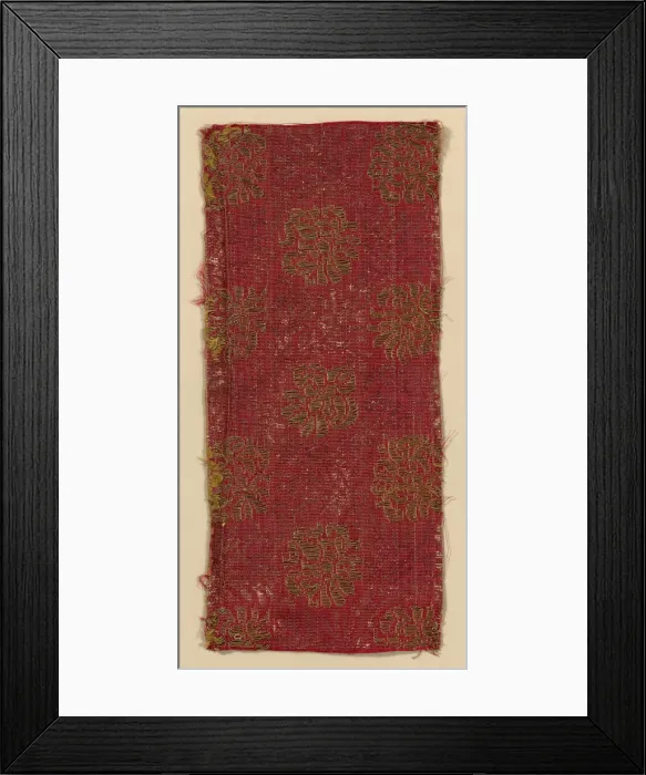 Framed Print : Fragment, Italy, 17th century. Creator: Unknown Framed Print : Fragment, Italy, 17th century. Creator: Unknown