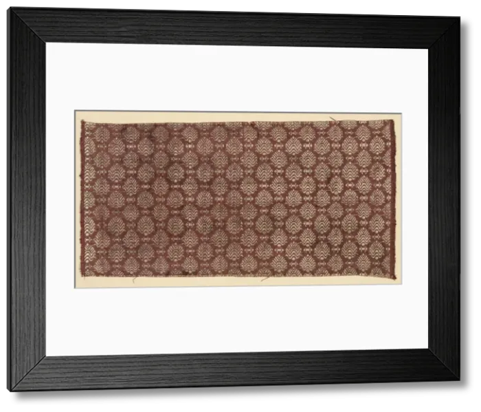 Framed Print : Fragment, Italy, 1650 / 1700. Creator: Unknown Framed Print : Fragment, Italy, 1650 / 1700. Creator: Unknown