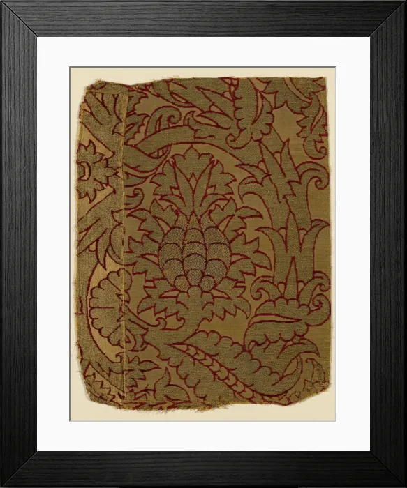 Framed Print : Fragment, Italy, 1450 / 1500. Creator: Unknown Framed Print : Fragment, Italy, 1450 / 1500. Creator: Unknown