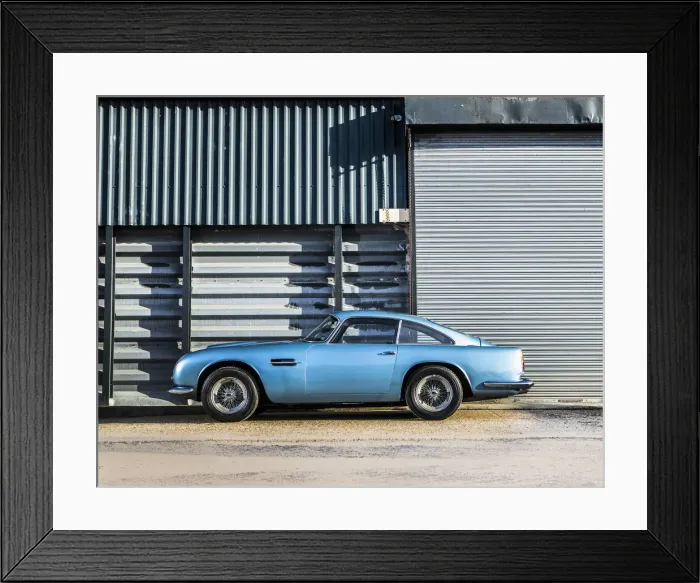 Framed Print : 1961 Aston Martin DB4 GT SWB lightweight. Creator: Unknown Framed Print : 1961 Aston Martin DB4 GT SWB lightweight. Creator: Unknown