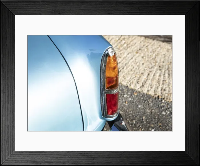 Framed Print : Right tail lights of a 1961 Aston Martin DB4 GT SWB lightweight. Creator: Unknown Framed Print : Right tail lights of a 1961 Aston Martin DB4 GT SWB lightweight. Creator: Unknown