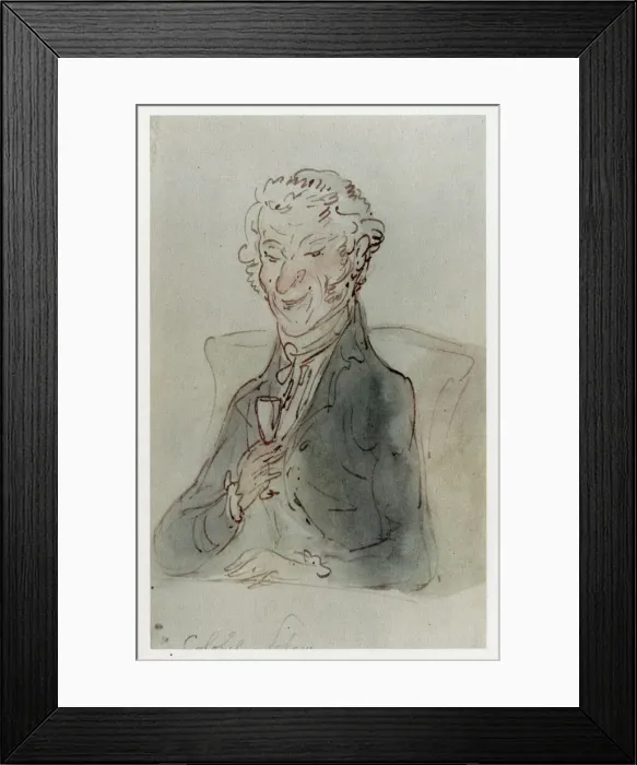 Framed Print : Colonel Seaham, late 18th-early 19th century. Creator: Thomas Rowlandson Framed Print : Colonel Seaham, late 18th-early 19th century. Creator: Thomas Rowlandson