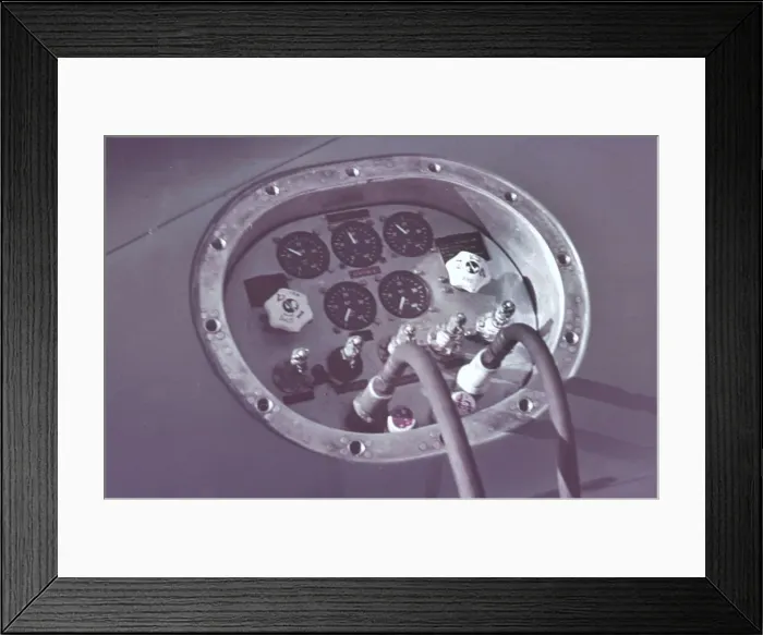 Framed Print : Bluebird CN7 instrumentation panel, 1964. Creator: Unknown Framed Print : Bluebird CN7 instrumentation panel, 1964. Creator: Unknown