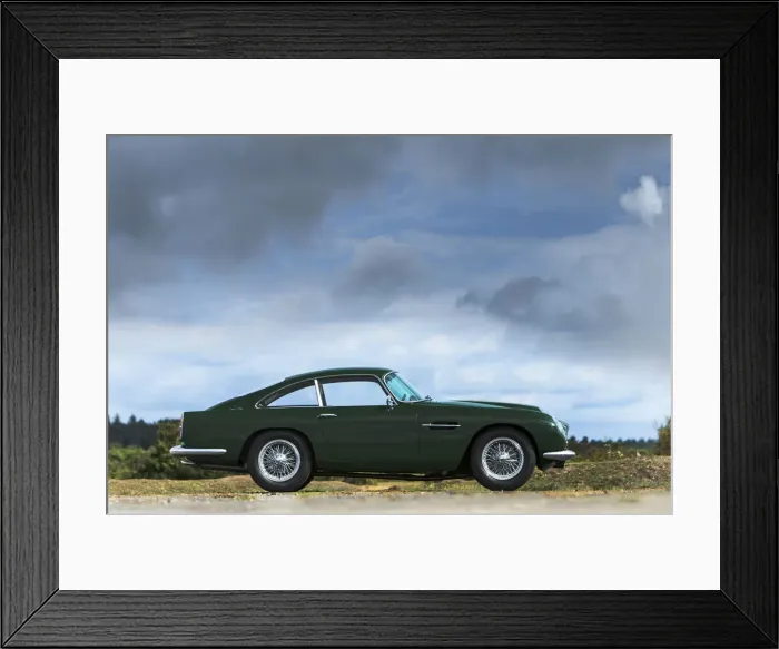 Framed Print : 1961 Aston Martin DB4 GT previously owned by Donald Campbell. Creator: Unknown Framed Print : 1961 Aston Martin DB4 GT previously owned by Donald Campbell. Creator: Unknown