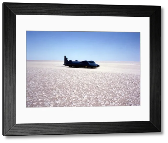 Framed Print : Bluebird CN7 World Land Speed Record attempt, Lake Eyre, Australia, 1964 Framed Print : Bluebird CN7 World Land Speed Record attempt, Lake Eyre, Australia, 1964
