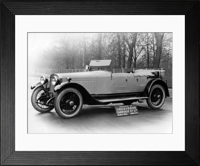 Framed Print : 1923 Delage with Grosvenor body. Creator: Unknown Framed Print : 1923 Delage with Grosvenor body. Creator: Unknown