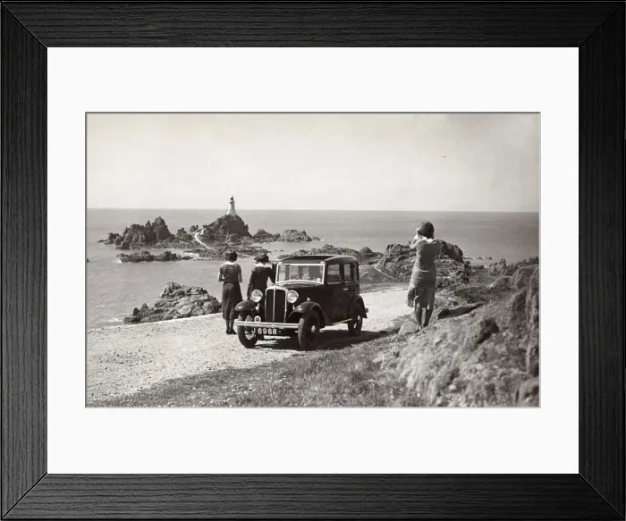 Framed Print : 1932 Standard Little Nine at La Corbiere, Jersey. Creator: Unknown Framed Print : 1932 Standard Little Nine at La Corbiere, Jersey. Creator: Unknown