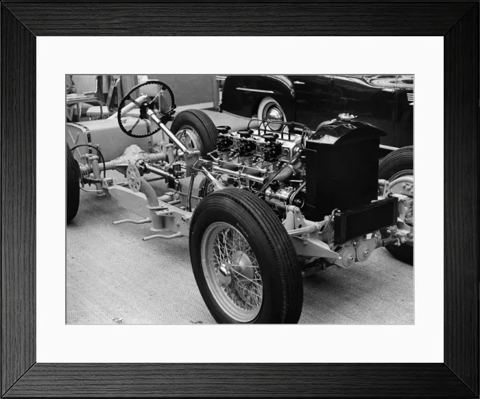 Framed Print : 1953 Talbot Lago chassis. Creator: Unknown Framed Print : 1953 Talbot Lago chassis. Creator: Unknown