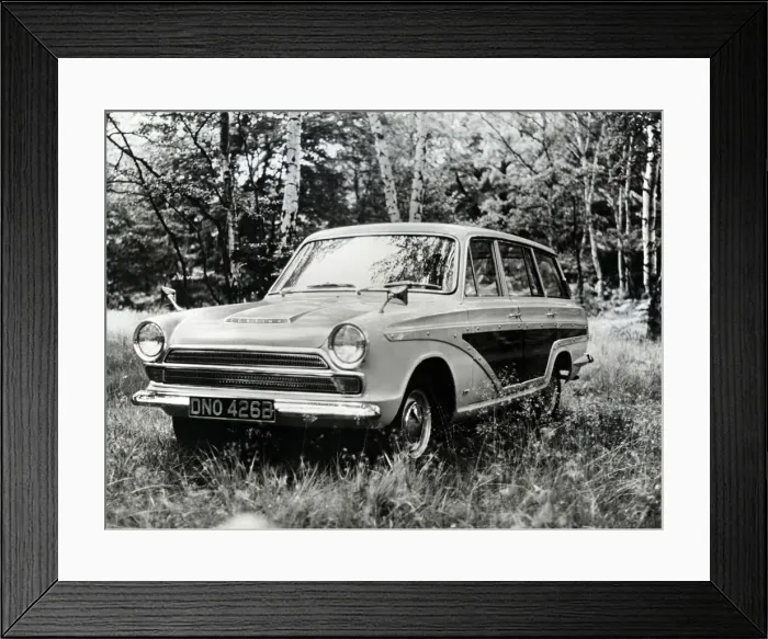 Framed Print : 1965 Ford Cortina Estate Mk1. Creator: Unknown Framed Print : 1965 Ford Cortina Estate Mk1. Creator: Unknown