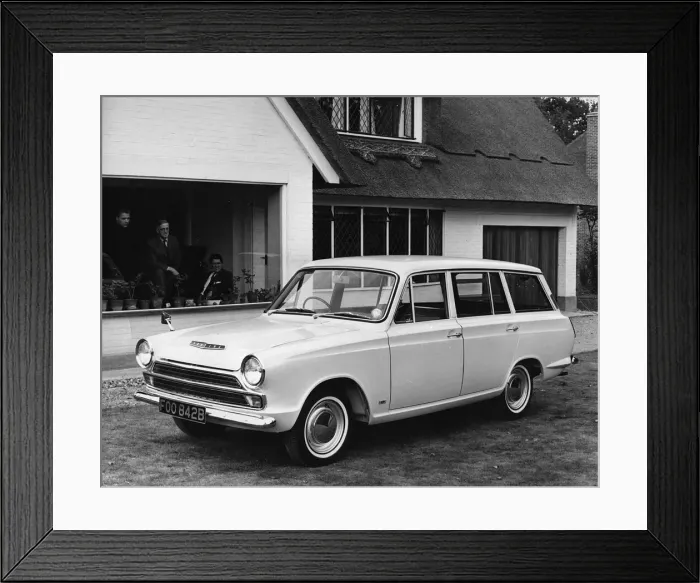 Framed Print : 1965 Ford Cortina Estate Mk1. Creator: Unknown Framed Print : 1965 Ford Cortina Estate Mk1. Creator: Unknown