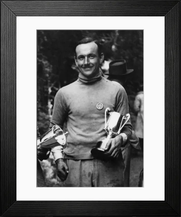 Framed Print : John Bolster, British racing driver. Creator: Unknown Framed Print : John Bolster, British racing driver. Creator: Unknown