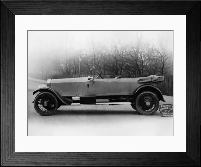 Framed Print : 1922 Rolls-Royce 40 / 50 Silver Ghost with Grosvenor coachwork. Creator: Unknown Framed Print : 1922 Rolls-Royce 40 / 50 Silver Ghost with Grosvenor coachwork. Creator: Unknown