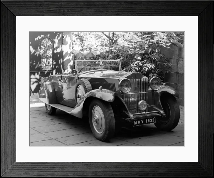 Framed Print : 1932 Rolls-Royce 20 / 25 Torpedo. Creator: Unknown Framed Print : 1932 Rolls-Royce 20 / 25 Torpedo. Creator: Unknown