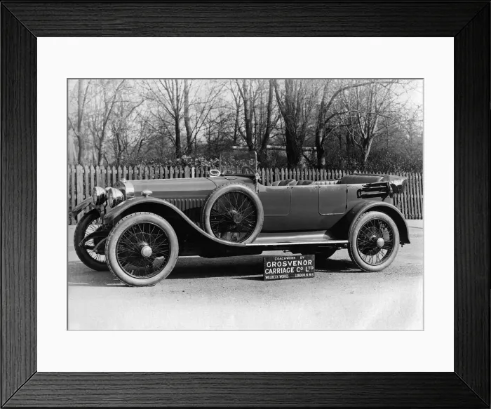 Framed Print : 1922 Delage with Grosvenor body. Creator: Unknown Framed Print : 1922 Delage with Grosvenor body. Creator: Unknown
