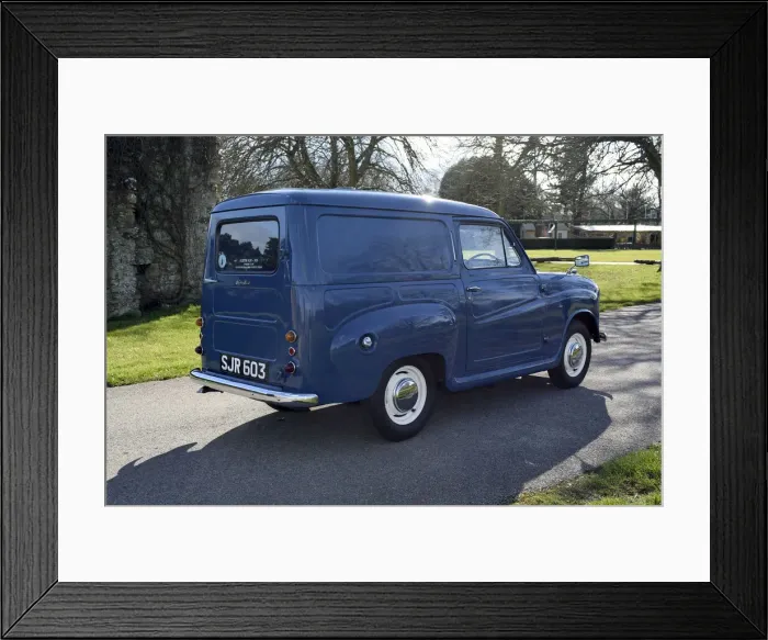 Framed Print : 1960 Austin A35 van. Creator: Unknown Framed Print : 1960 Austin A35 van. Creator: Unknown