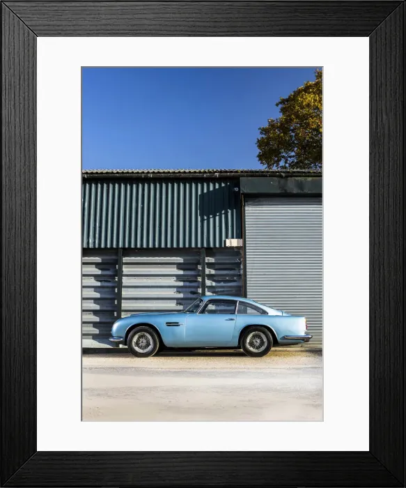 Framed Print : 1961 Aston Martin DB4 GT SWB lightweight. Creator: Unknown Framed Print : 1961 Aston Martin DB4 GT SWB lightweight. Creator: Unknown