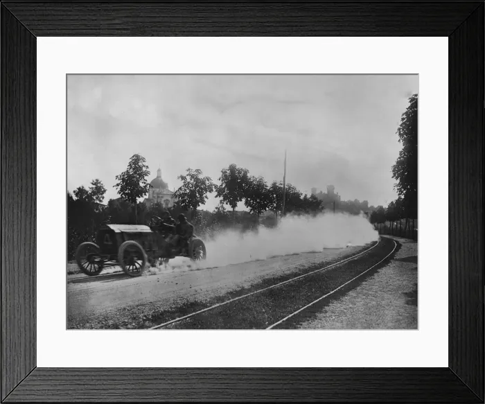 Framed Print : French racing driver Henry Rougiers De Dietrich 24 / 28, Coppa Florio, Brescia, Italy Framed Print : French racing driver Henry Rougiers De Dietrich 24 / 28, Coppa Florio, Brescia, Italy