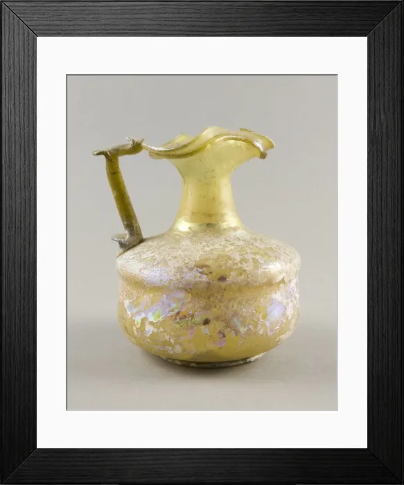 Framed Print : Flask, 3rd-4th century. Creator: Unknown Framed Print : Flask, 3rd-4th century. Creator: Unknown