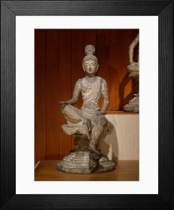 Framed Print : Bodhisattva, Tang dynasty (618-906), c. 725 / 50. Creator: Unknown Framed Print : Bodhisattva, Tang dynasty (618-906), c. 725 / 50. Creator: Unknown