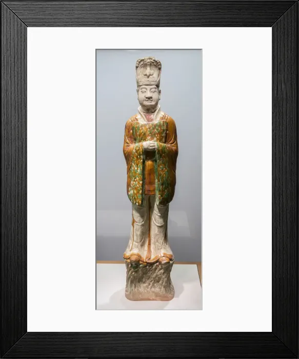 Framed Print : Civil Official (Wenguan), Tang dynasty (618-907 A. D. ), 8th century. Creator: Unknown Framed Print : Civil Official (Wenguan), Tang dynasty (618-907 A. D. ), 8th century. Creator: Unknown