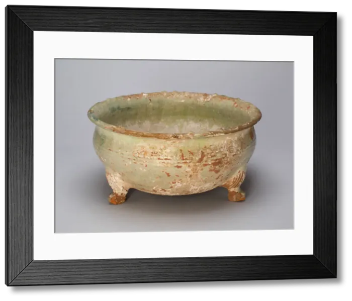 Framed Print : Tripod Bowl, Eastern Han dynasty (A. D. 25-220). Creator: Unknown Framed Print : Tripod Bowl, Eastern Han dynasty (A. D. 25-220). Creator: Unknown