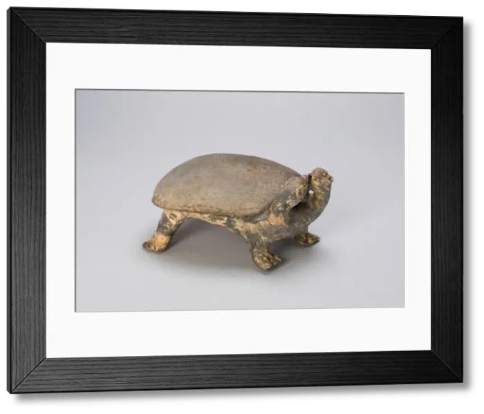 Framed Print : Inkstone in the Form of a Double-Headed... Han dynasty or six dynasties period, c Framed Print : Inkstone in the Form of a Double-Headed... Han dynasty or six dynasties period, c
