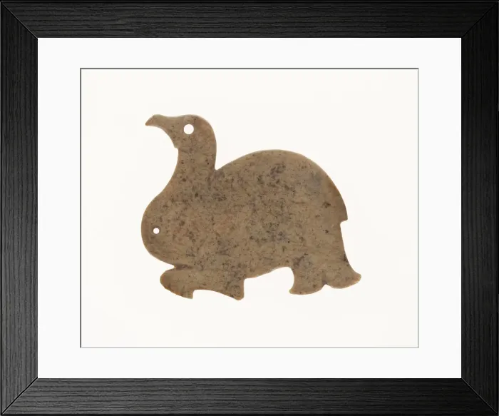 Framed Print : Bird Pendant, Shang period, c. 1200 B. C. Creator: Unknown Framed Print : Bird Pendant, Shang period, c. 1200 B. C. Creator: Unknown
