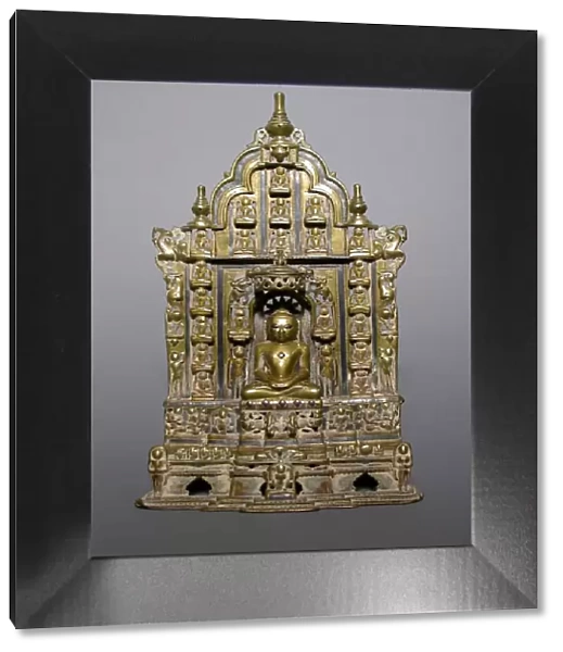 Altarpiece with Twenty-Second Jaina Tirthankara Neminatha Surrounded by Twenty-... 1498