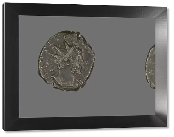 Antoninianus (Coin) Portraying Emperor Tetricus, 271-274. Creator: Unknown
