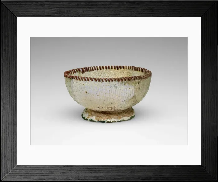 Framed Print : Bowl, Early 1st century BCE. Creator: Unknown Framed Print : Bowl, Early 1st century BCE. Creator: Unknown