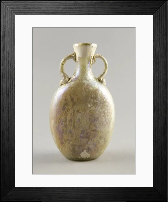 Framed Print : Flask, 2nd-3rd century. Creator: Unknown