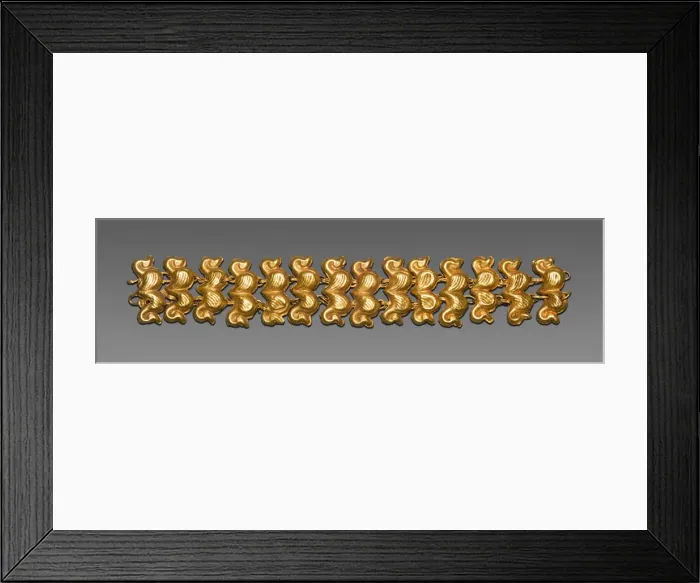 Framed Print : Fragment of a Necklace, 3rd century. Creator: Unknown Framed Print : Fragment of a Necklace, 3rd century. Creator: Unknown