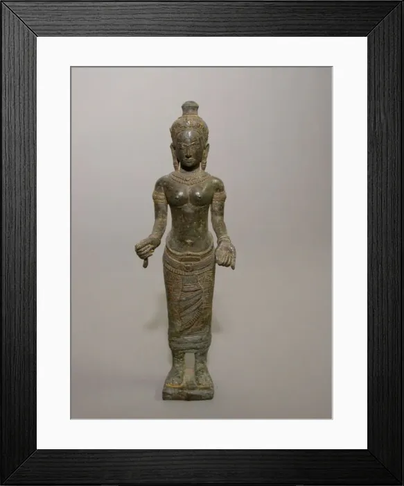 Framed Print : Prajnaparamita, Goddess of Wisdom, Angkor period, late 12th / early 13th century Framed Print : Prajnaparamita, Goddess of Wisdom, Angkor period, late 12th / early 13th century
