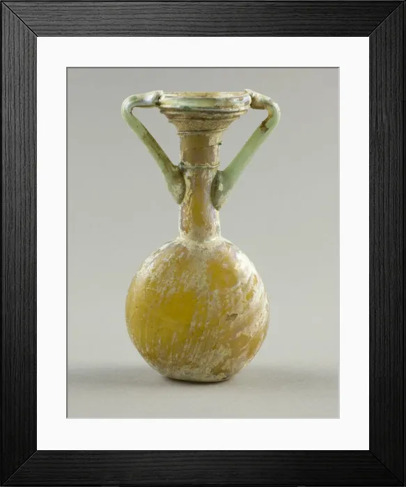 Framed Print : Flask, 3rd century. Creator: Unknown Framed Print : Flask, 3rd century. Creator: Unknown