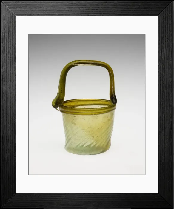 Framed Print : Jar with Basket Handle, 3rd-4th century. Creator: Unknown Framed Print : Jar with Basket Handle, 3rd-4th century. Creator: Unknown