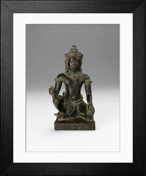 Framed Print : The Divine Architect, Vishvakarman, Angkor period, c. 13th century. Creator: Unknown Framed Print : The Divine Architect, Vishvakarman, Angkor period, c. 13th century. Creator: Unknown