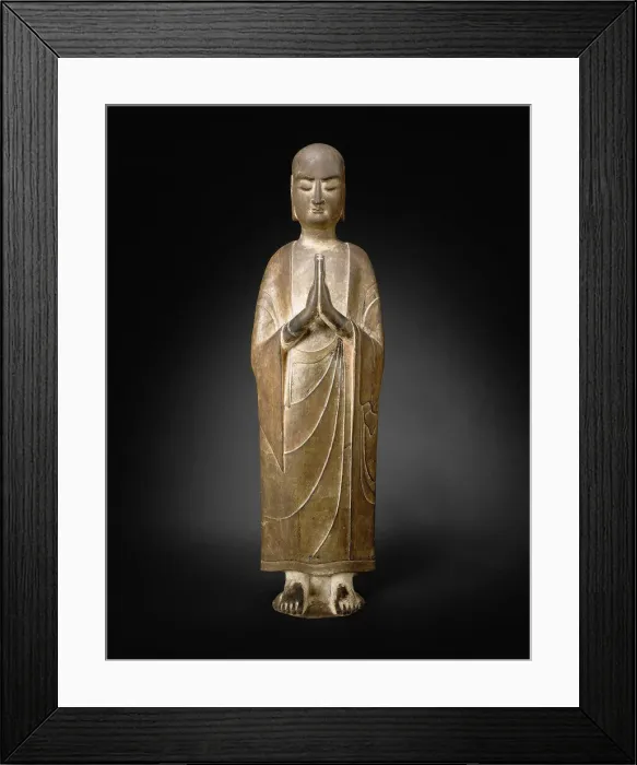 Framed Print : Monk, Sui Dynasty (589-618 A. D. ). Creator: Unknown Framed Print : Monk, Sui Dynasty (589-618 A. D. ). Creator: Unknown