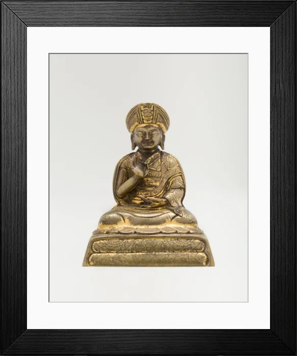 Framed Print : Portrait of the Tibetan Lama Chankya Hutuktu Rolpai Dorje (1717-1786), Qing dynasty Framed Print : Portrait of the Tibetan Lama Chankya Hutuktu Rolpai Dorje (1717-1786), Qing dynasty