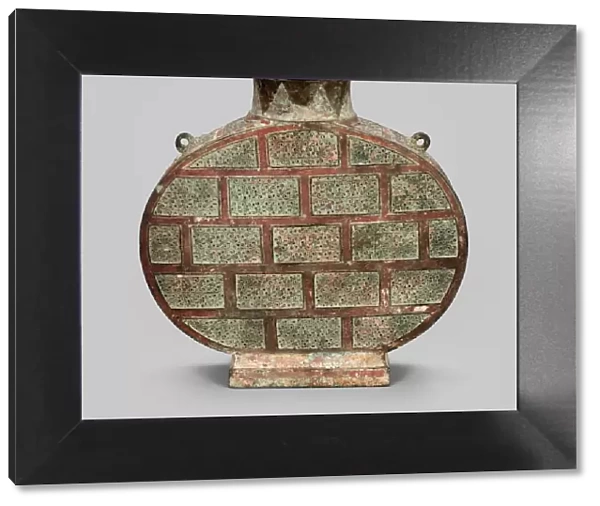 Flask (bianhu), Eastern Zhou dynasty, Warring States period (475-221 B. C. )