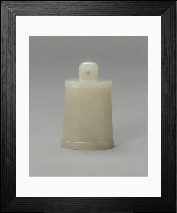 Framed Print : Bell Inscribed with the Heart Sutra, Northern Song dynasty (960-1127) or later. Creator: Unknown Framed Print : Bell Inscribed with the Heart Sutra, Northern Song dynasty (960-1127) or later. Creator: Unknown