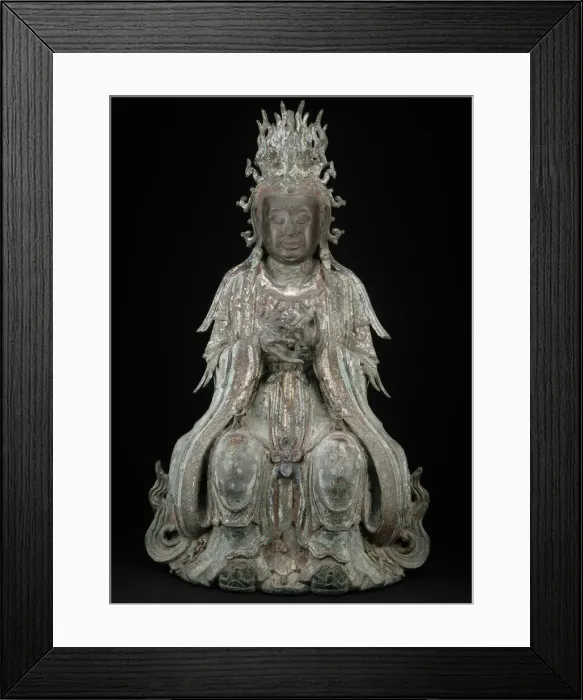 Framed Print : Sovereign of the Clouds of Dawn (Bixia Yuanjun), Ming dynasty (1368-1644) Framed Print : Sovereign of the Clouds of Dawn (Bixia Yuanjun), Ming dynasty (1368-1644)