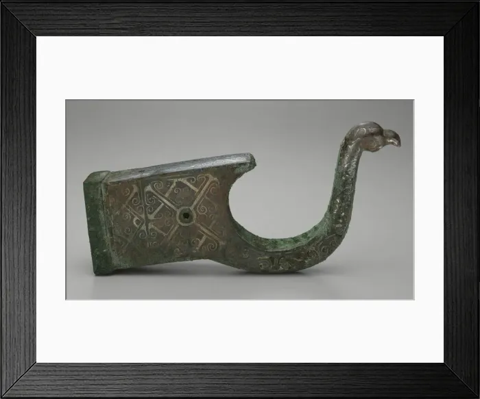 Framed Print : Bow Support for a Crossbow, Eastern Zhou dynasty, Warring States period (480-221 B. C. ), c Framed Print : Bow Support for a Crossbow, Eastern Zhou dynasty, Warring States period (480-221 B. C. ), c