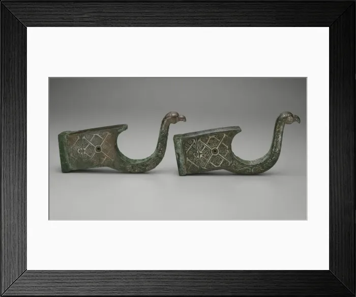 Framed Print : Bow Support for a Crossbow, Eastern Zhou dynasty, Warring States period (480-221 B. C. ), c Framed Print : Bow Support for a Crossbow, Eastern Zhou dynasty, Warring States period (480-221 B. C. ), c